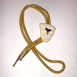 Vintage Sharks Tooth Bolo Neck Tie